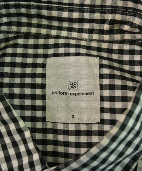 uniform experiment（ユニフォームエクスペリメント）カジュアルシャツ 黒 サイズ:2(M位) メンズ/2200660047072