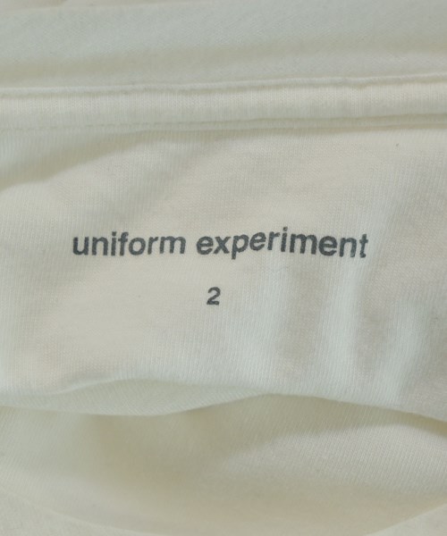 uniform experiment（ユニフォームエクスペリメント）Tシャツ・カットソー 白 サイズ:2(M位) メンズ/2200660047096