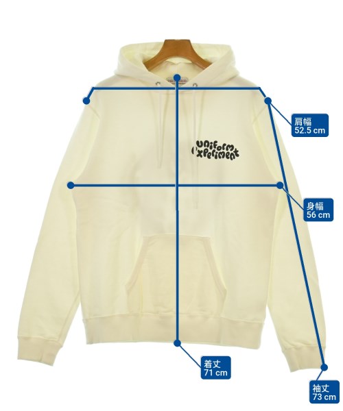 uniform experiment（ユニフォームエクスペリメント）パーカー 白 サイズ:1(S位) メンズ/2200660414027