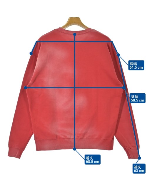 uniform experiment（ユニフォームエクスペリメント）スウェット 赤 サイズ:2(M位) メンズ/2200660435053