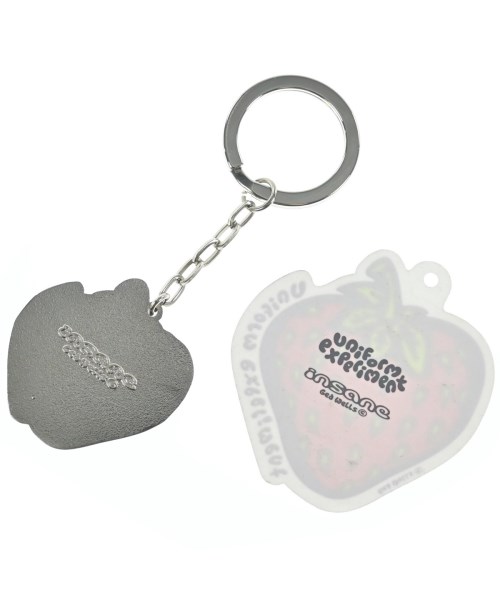 uniform experiment（ユニフォームエクスペリメント）キーケース・キーホルダー 赤 サイズ:- メンズ/2200660435190