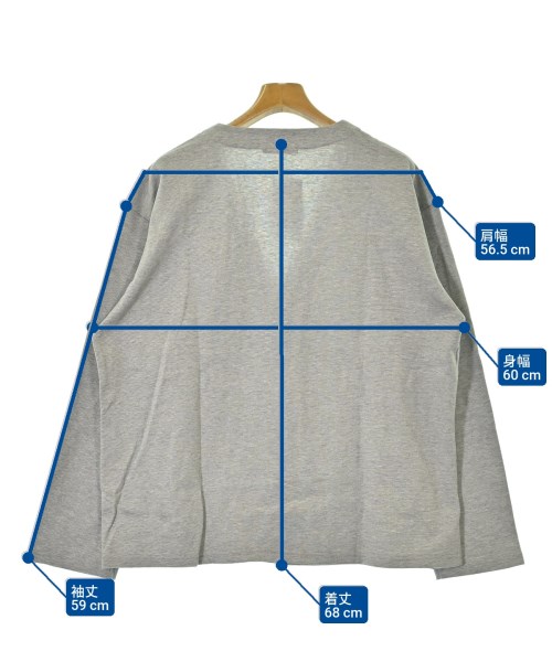 uniform experiment（ユニフォームエクスペリメント）Tシャツ・カットソー グレー サイズ:4(XL位) メンズ/2200661111017