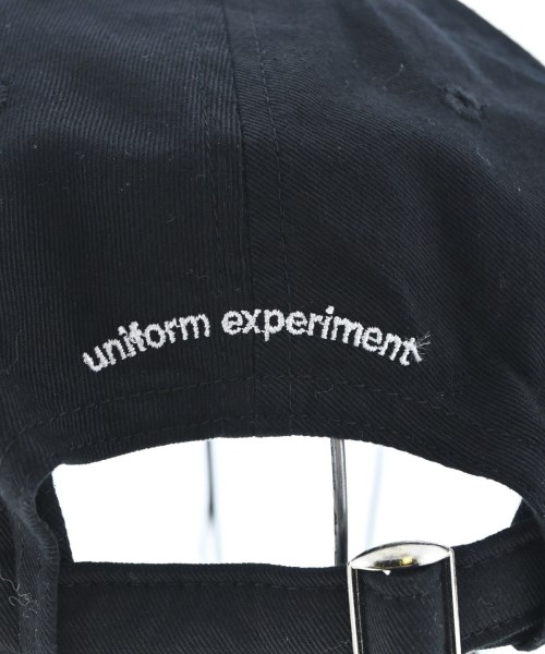 uniform experiment（ユニフォームエクスペリメント）キャップ 黒 サイズ:F メンズ/2200658333088