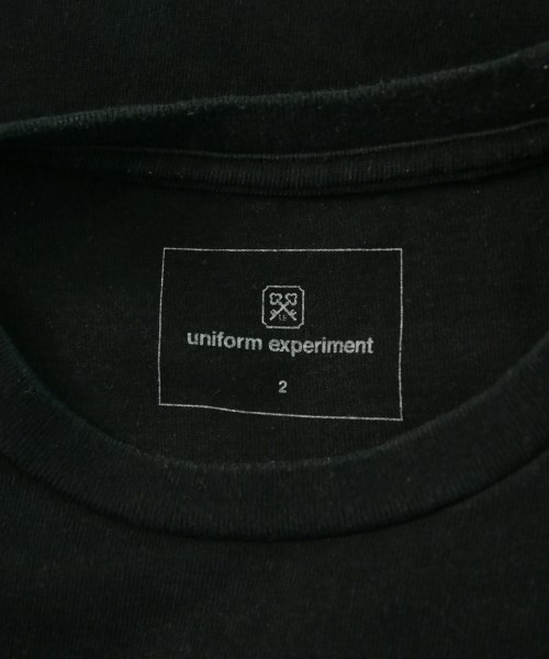 uniform experiment（ユニフォームエクスペリメント）Tシャツ・カットソー 黒 サイズ:2(M位) メンズ/2200654998199
