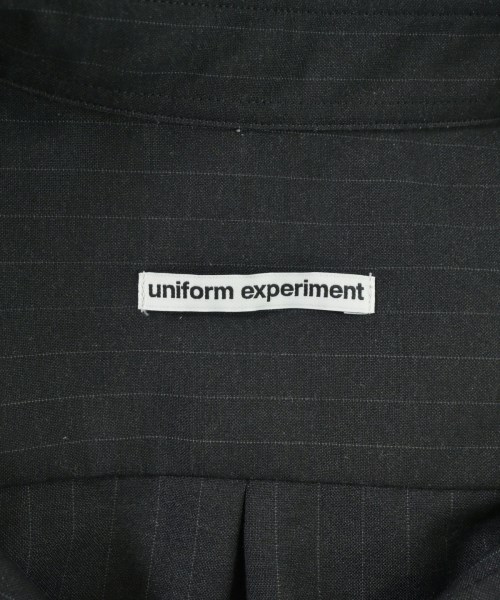 uniform experiment（ユニフォームエクスペリメント）カジュアルシャツ 黒 サイズ:1(S位) メンズ/2200711205062