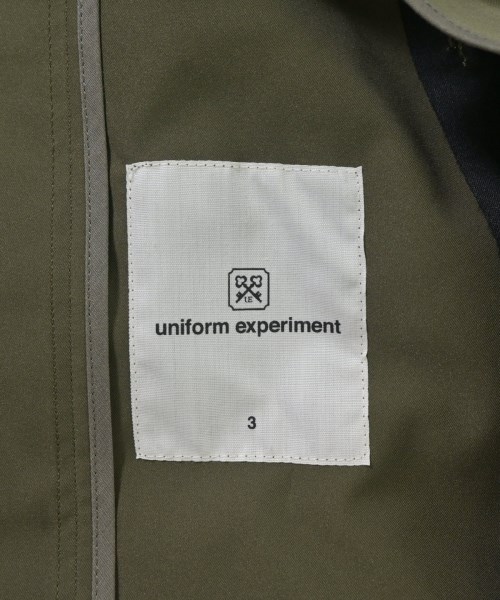 uniform experiment（ユニフォームエクスペリメント）ジャケット カーキ サイズ:3(L位) メンズ/2200711384033