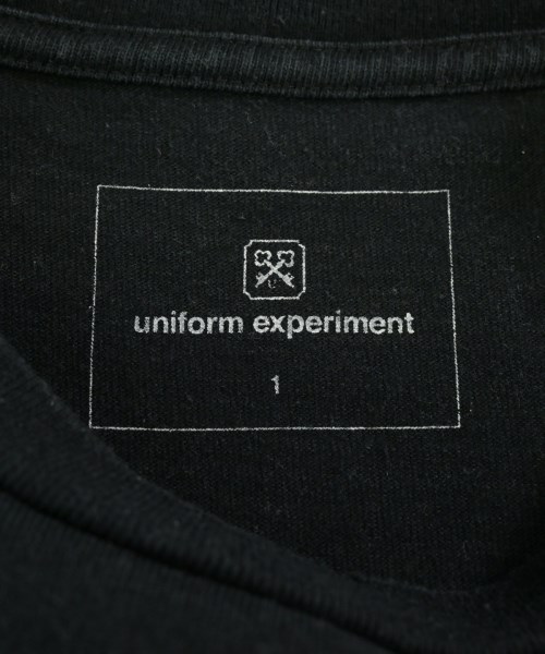 uniform experiment（ユニフォームエクスペリメント）Tシャツ・カットソー 黒 サイズ:1(S位) メンズ/2200711384125