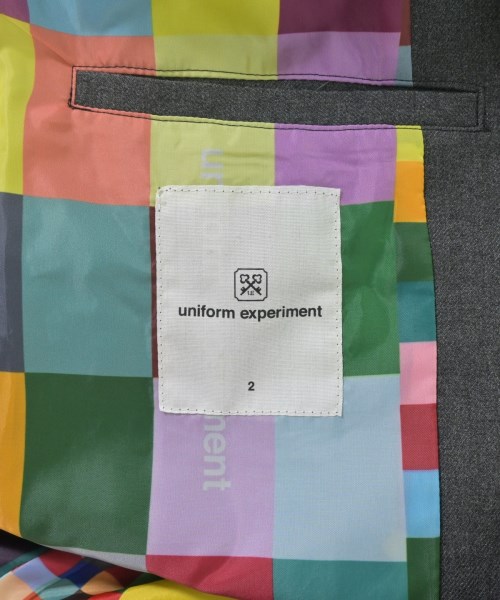 uniform experiment（ユニフォームエクスペリメント）ジャケット グレー サイズ:2(M位) メンズ/2200711384187