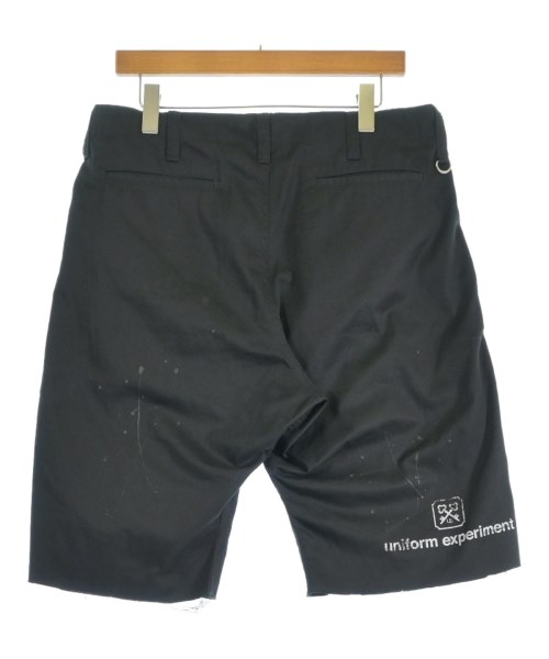 uniform experiment（ユニフォームエクスペリメント）ショートパンツ 黒 サイズ:4(XL位) メンズ/2200709098010