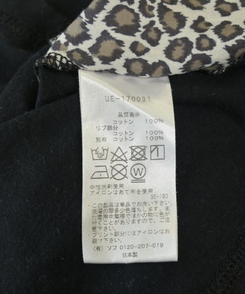 uniform experiment（ユニフォームエクスペリメント）Tシャツ・カットソー 黒 サイズ:2(M位) メンズ/2200709098171