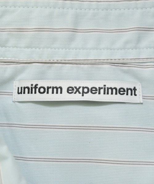 uniform experiment（ユニフォームエクスペリメント）カジュアルシャツ 青 サイズ:1(S位) メンズ/2200711581043