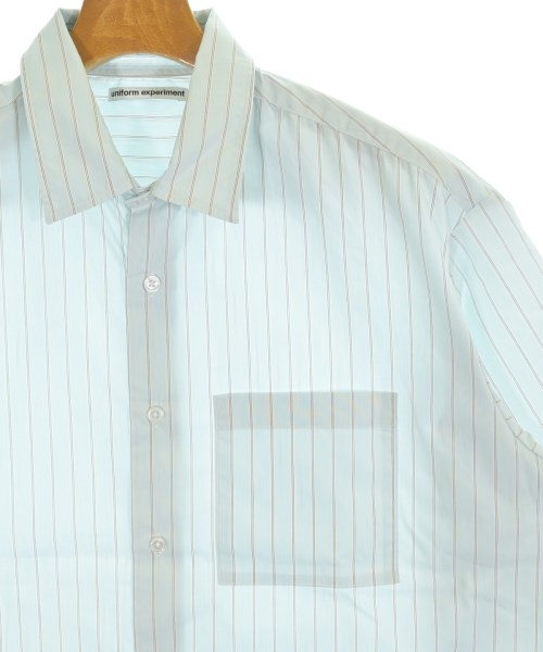 uniform experiment（ユニフォームエクスペリメント）カジュアルシャツ 青 サイズ:1(S位) メンズ/2200711581043