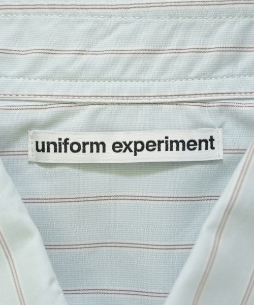 uniform experiment（ユニフォームエクスペリメント）カジュアルシャツ 青 サイズ:1(S位) メンズ/2200711581050