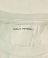 uniform experiment（ユニフォームエクスペリメント）Tシャツ・カットソー 白 サイズ:1(S位) メンズ/2200711581098