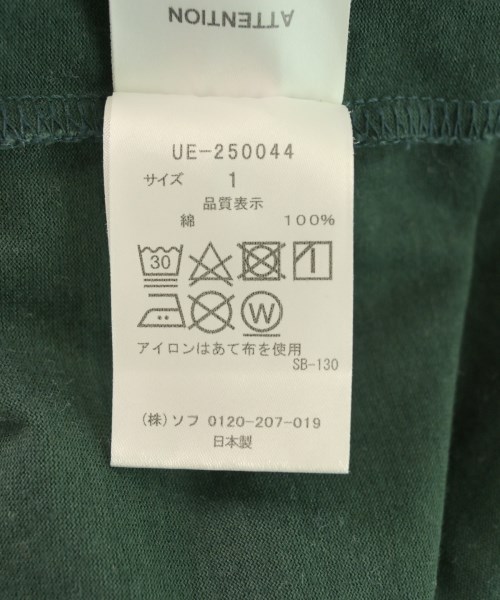 uniform experiment（ユニフォームエクスペリメント）Tシャツ・カットソー 紺 サイズ:1(S位) メンズ/2200711581104
