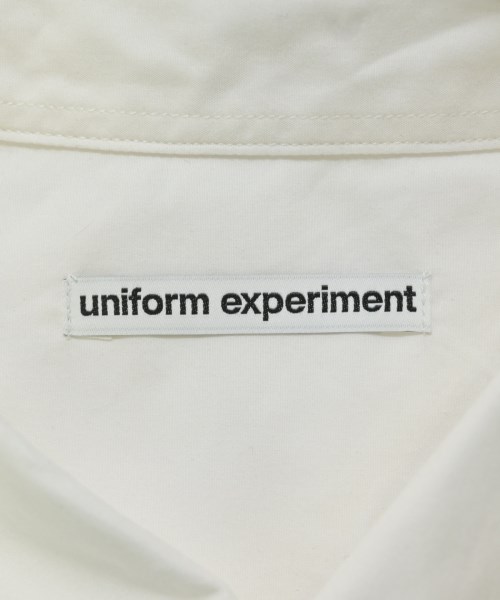 uniform experiment（ユニフォームエクスペリメント）カジュアルシャツ 白 サイズ:2(M位) メンズ/2200711678040