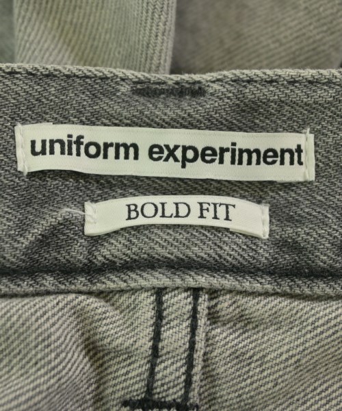 uniform experiment（ユニフォームエクスペリメント）デニムパンツ グレー サイズ:3(L位) メンズ/2200711678071