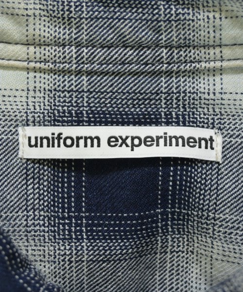 uniform experiment（ユニフォームエクスペリメント）カジュアルシャツ 白 サイズ:1(S位) メンズ/2200711705012