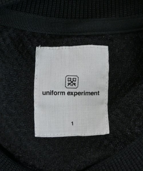 uniform experiment（ユニフォームエクスペリメント）スウェット 黒 サイズ:1(S位) メンズ/2200710748010