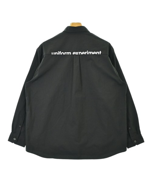 uniform experiment（ユニフォームエクスペリメント）カジュアルシャツ 黒 サイズ:1(S位) メンズ/2200710748027
