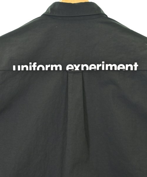 uniform experiment（ユニフォームエクスペリメント）カジュアルシャツ 黒 サイズ:1(S位) メンズ/2200710748027