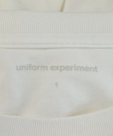 uniform experiment（ユニフォームエクスペリメント）Tシャツ・カットソー 白 サイズ:1(S位) メンズ/2200710748041
