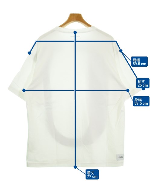 uniform experiment（ユニフォームエクスペリメント）Tシャツ・カットソー 白 サイズ:3(L位) メンズ/2200712478038