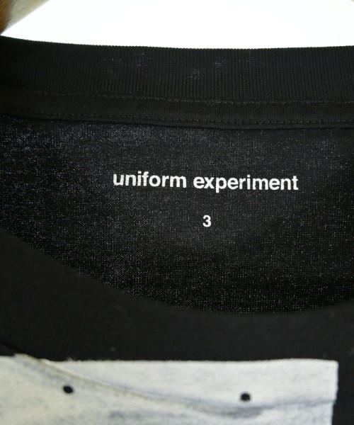 uniform experiment（ユニフォームエクスペリメント）Tシャツ・カットソー 黒 サイズ:3(L位) メンズ/2200712478045