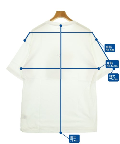 uniform experiment（ユニフォームエクスペリメント）Tシャツ・カットソー 白 サイズ:2(M位) メンズ/2200712478069