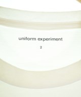 uniform experiment（ユニフォームエクスペリメント）Tシャツ・カットソー 白 サイズ:2(M位) メンズ/2200712478069