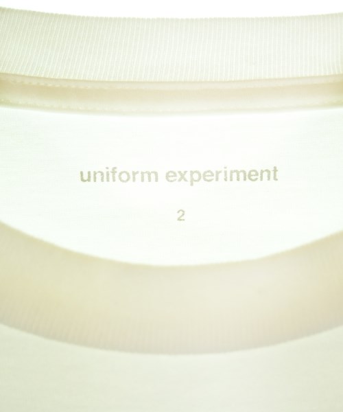 uniform experiment（ユニフォームエクスペリメント）Tシャツ・カットソー 白 サイズ:2(M位) メンズ/2200712478076