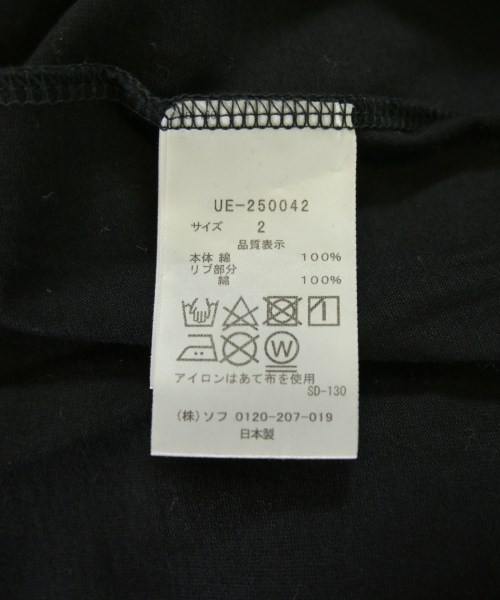 uniform experiment（ユニフォームエクスペリメント）Tシャツ・カットソー 黒 サイズ:2(M位) メンズ/2200712478090