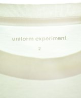 uniform experiment（ユニフォームエクスペリメント）Tシャツ・カットソー 白 サイズ:2 (M位) メンズ/2200712478106