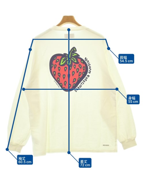uniform experiment（ユニフォームエクスペリメント）Tシャツ・カットソー 白 サイズ:1(S位) メンズ/2200714512143