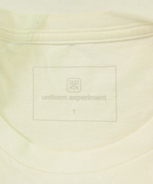 uniform experiment（ユニフォームエクスペリメント）Tシャツ・カットソー 白 サイズ:1(S位) メンズ/2200714512150