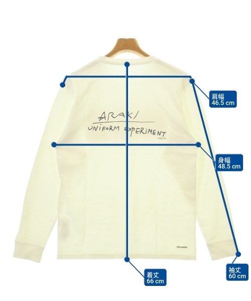 uniform experiment（ユニフォームエクスペリメント）Tシャツ・カットソー 白 サイズ:1(S位) メンズ/2200714512150