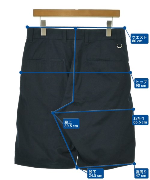 uniform experiment（ユニフォームエクスペリメント）ショートパンツ 紺 サイズ:2(M位) メンズ/2200714512563