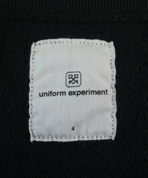 uniform experiment（ユニフォームエクスペリメント）スウェット 黒 サイズ:4(XL位) メンズ/2200715576021