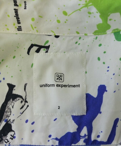 uniform experiment（ユニフォームエクスペリメント）カジュアルシャツ 白 サイズ:2(M位) メンズ/2200644650274