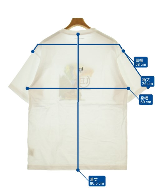 uniform experiment（ユニフォームエクスペリメント）Tシャツ・カットソー 白 サイズ:3(L位) メンズ/2200646397092