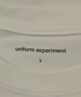 uniform experiment（ユニフォームエクスペリメント）Tシャツ・カットソー 白 サイズ:3(L位) メンズ/2200646397092