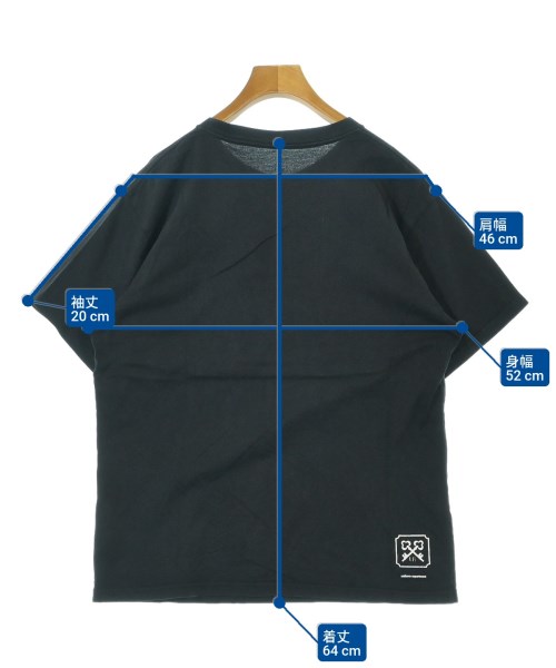 uniform experiment（ユニフォームエクスペリメント）Tシャツ・カットソー 黒 サイズ:2(M位) メンズ/2200647158166