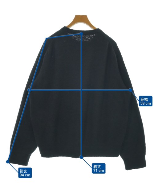 uniform experiment（ユニフォームエクスペリメント）ニット・セーター 黒 サイズ:3(L位) メンズ/2200648824015