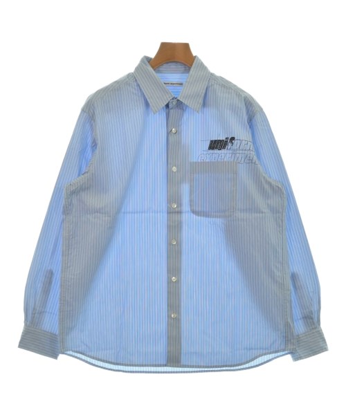 uniform experiment(ユニフォームエクスペリメント)カジュアルシャツ 青 サイズ:1(S位)/2200648965121