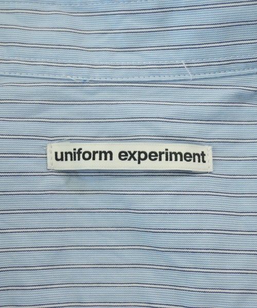 uniform experiment（ユニフォームエクスペリメント）カジュアルシャツ 青 サイズ:1(S位) メンズ/2200648965121