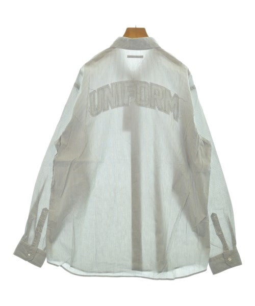 uniform experiment（ユニフォームエクスペリメント）カジュアルシャツ グレー サイズ:4(XL位) メンズ/2200648965138