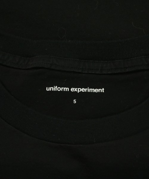 uniform experiment（ユニフォームエクスペリメント）Tシャツ・カットソー 黒 サイズ:5(XXL位) メンズ/2200649007097