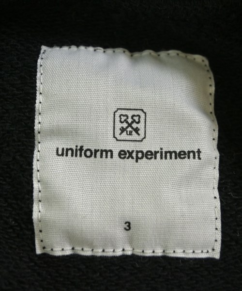 uniform experiment（ユニフォームエクスペリメント）スウェット 黒 サイズ:3(L位) メンズ/2200649186167