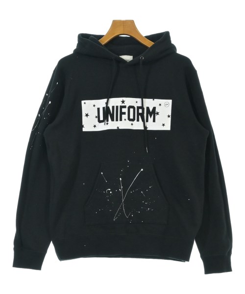 uniform experiment(ユニフォームエクスペリメント)パーカー 黒 サイズ:1(S位)/2200650010062