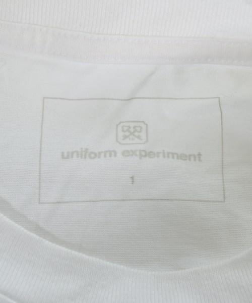 uniform experiment（ユニフォームエクスペリメント）Tシャツ・カットソー 白 サイズ:1(S位) メンズ/2200643652200